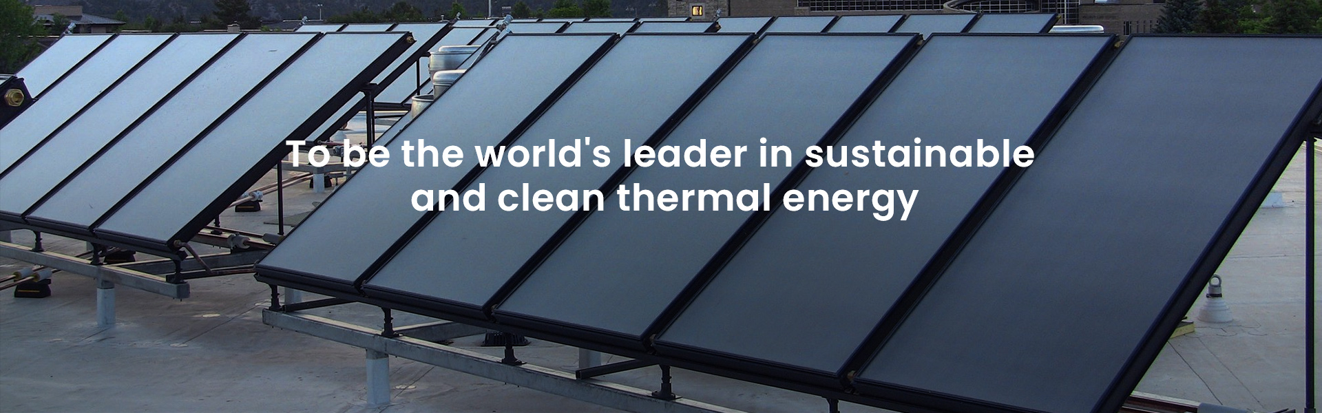 Flachplatten-Solarwarmwasserbereiter