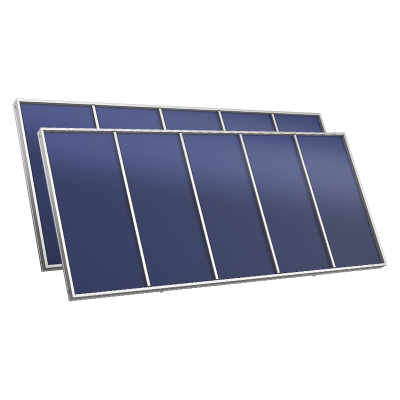 Großer Hochleistungs-Flachkollektor