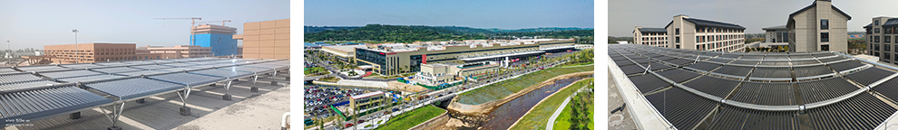 Quereinschub-Vakuumröhrenkollektor Quereinschub-Vakuumröhrenkollektor